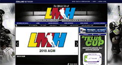 Desktop Screenshot of lmhockey.com